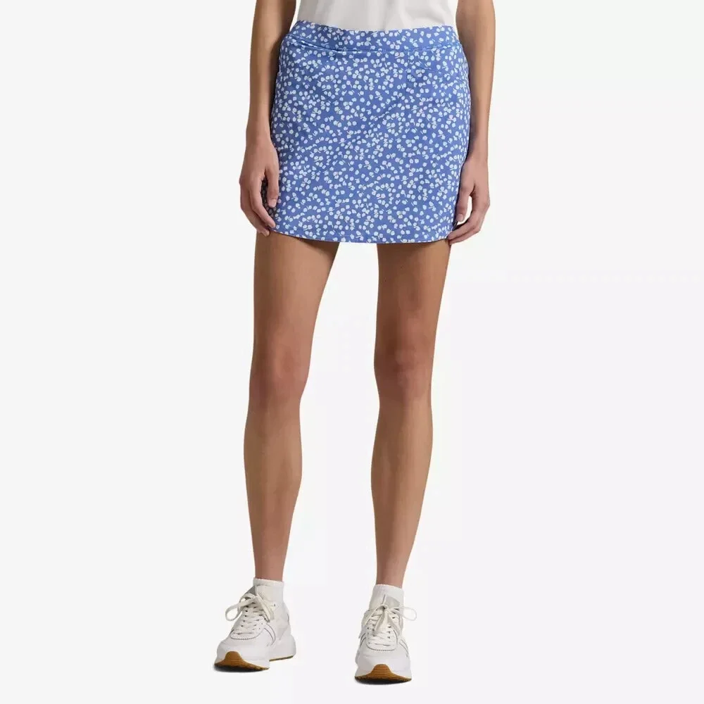 NEW RLX Golf Ralph Lauren Women's L Woven Stretch Skort • Reg Price $148